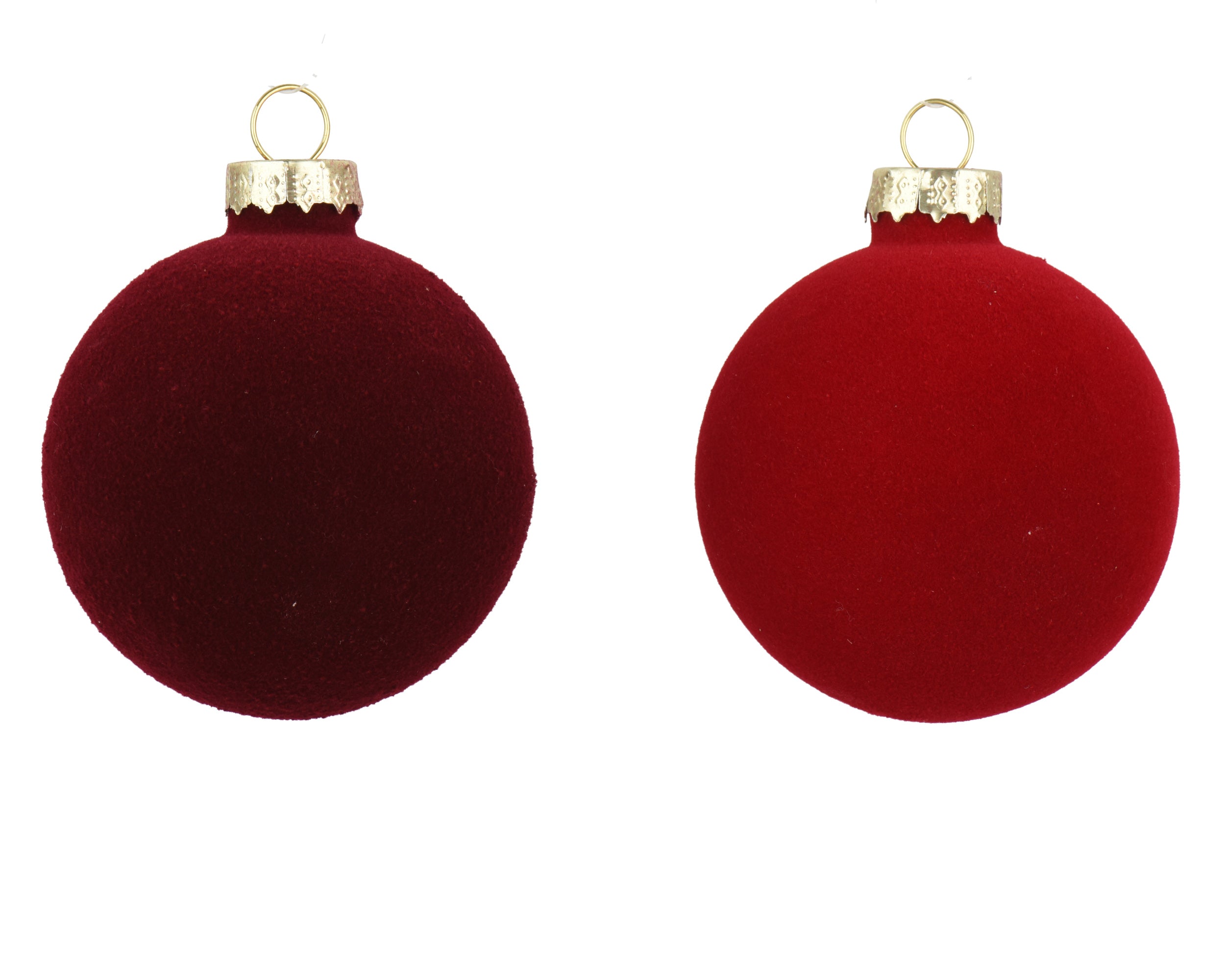 Decoris decorated glass bauble round 15 cm