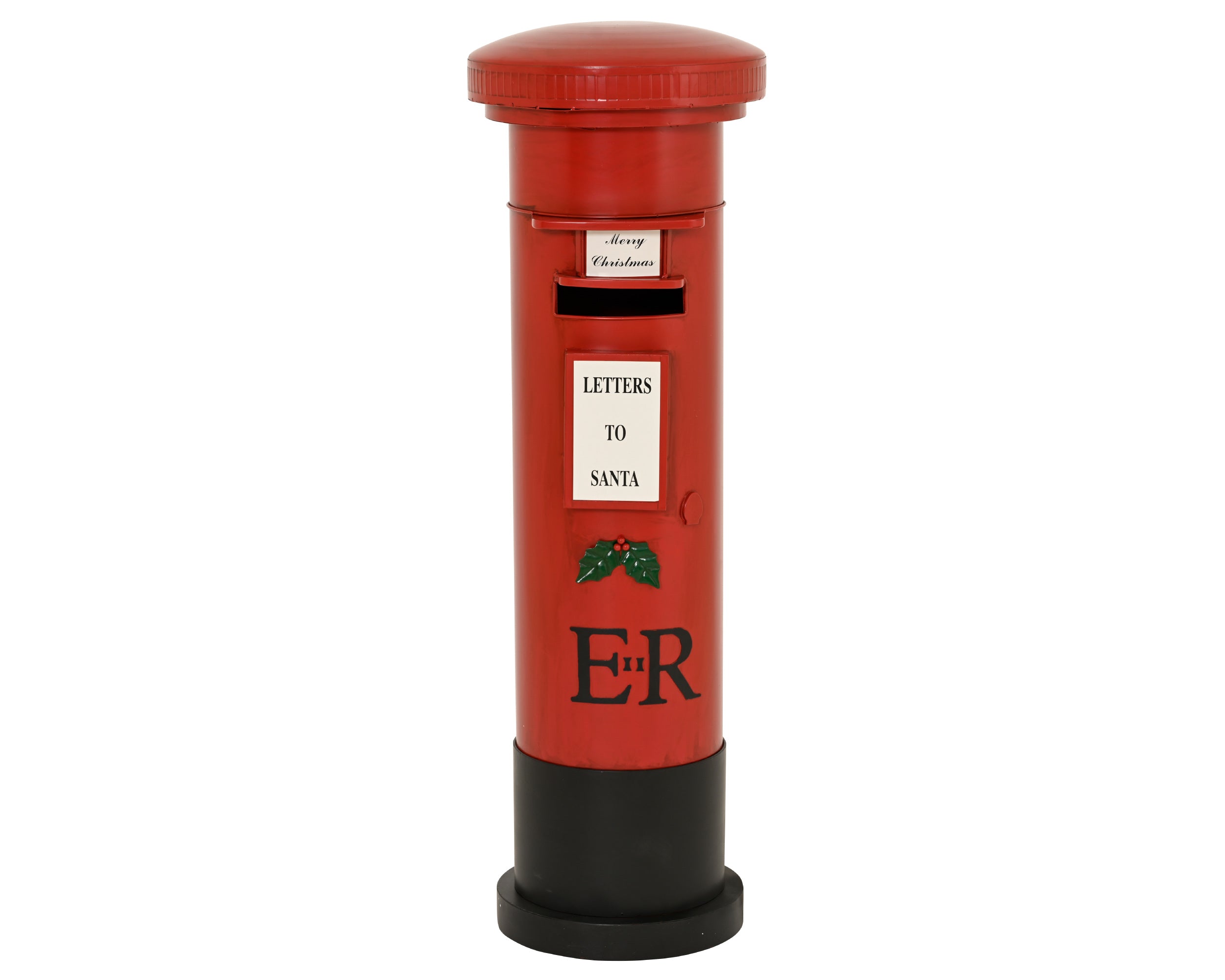 Decoris Mailbox Shop Decoration Red Iron 122.5 cm