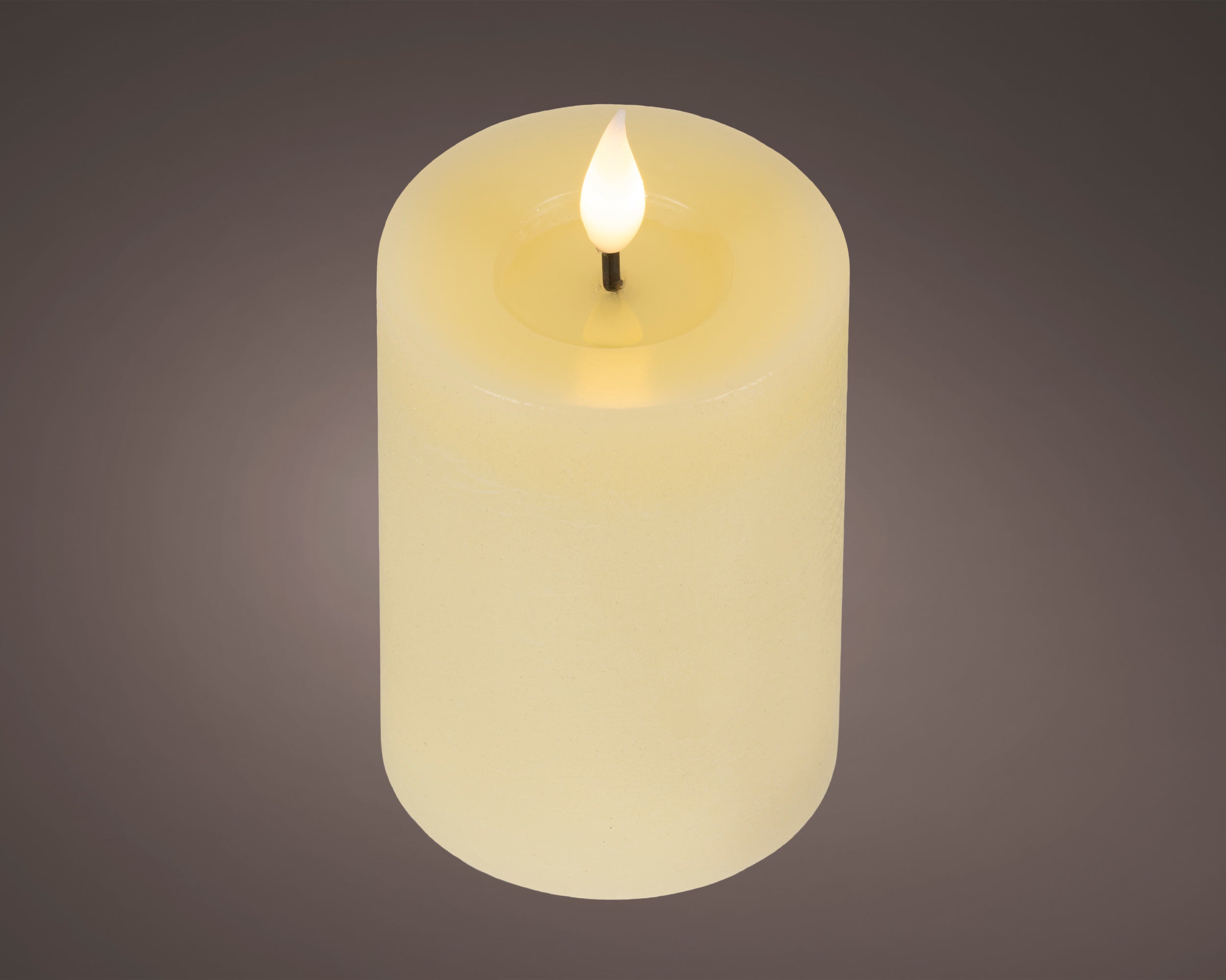 Lumineo Rustic LED Wick Candle