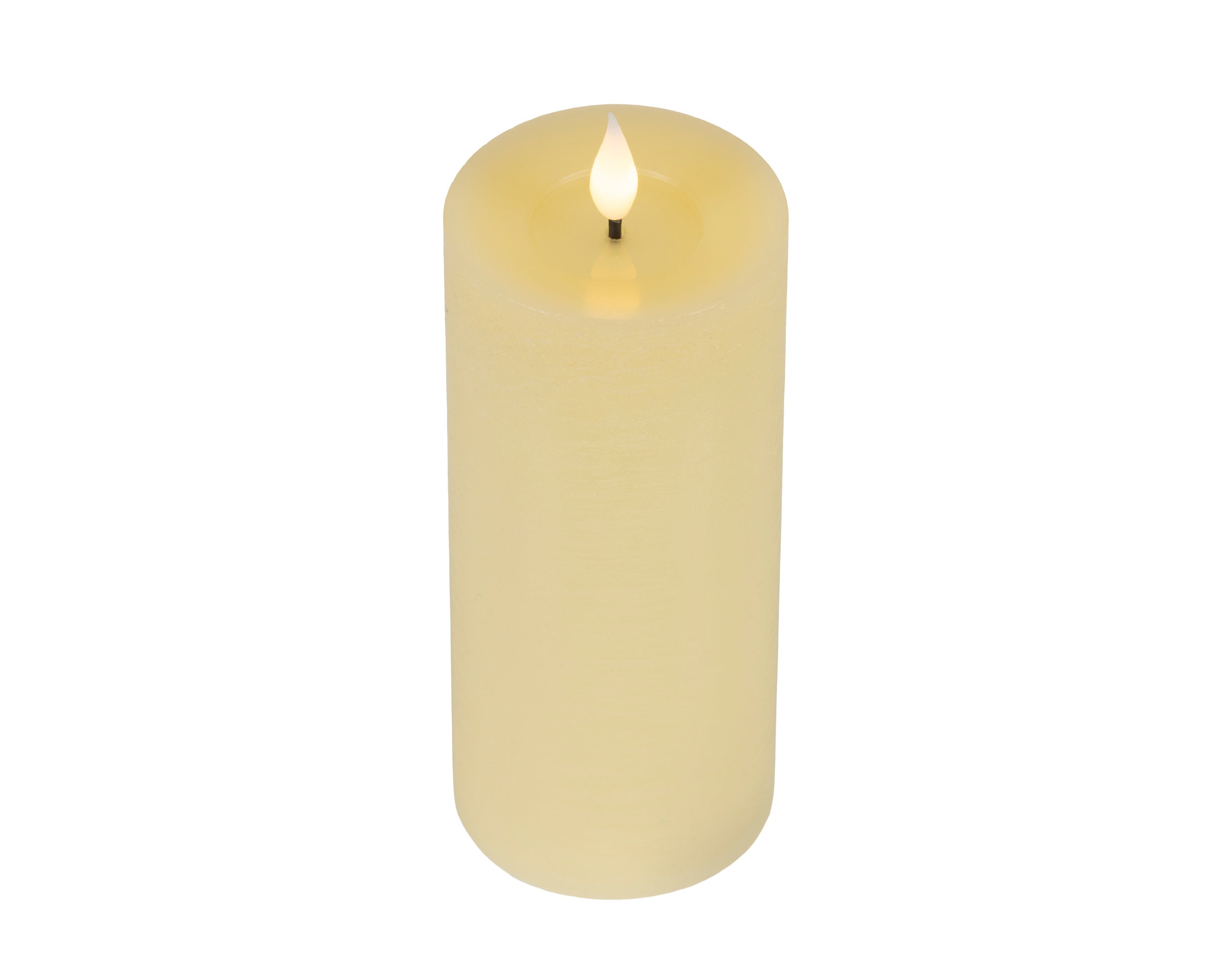 Lumineo Rustic Battery Wick Candle