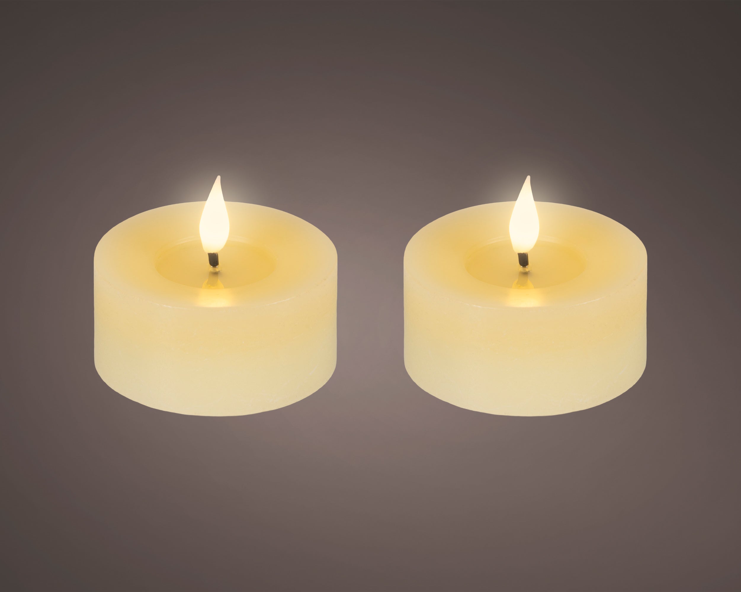 Lumineo Rustic Wick Flame Tealight