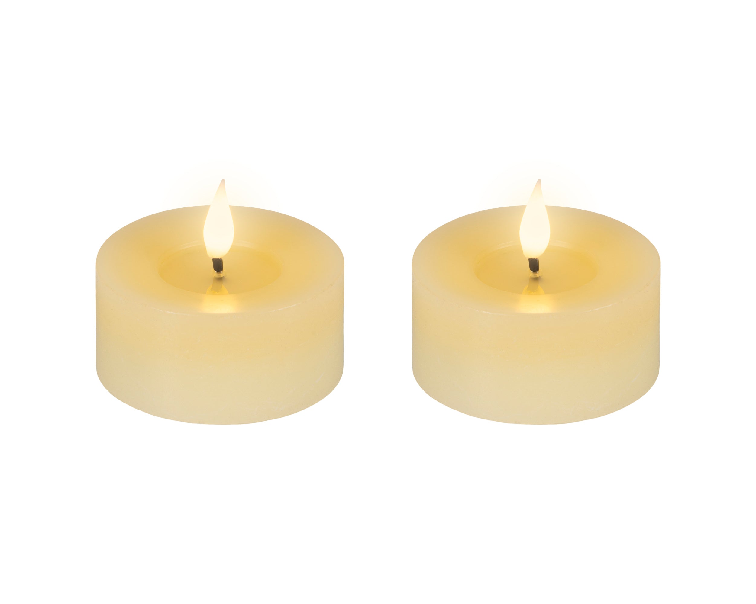 Lumineo Rustic Wick Flame Tealight