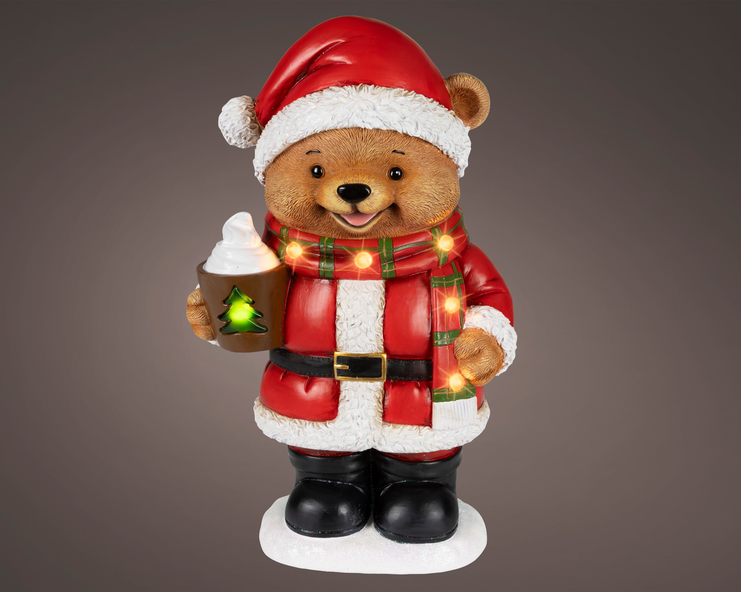 Lumineo lighted figure - bear warm white 37 cm