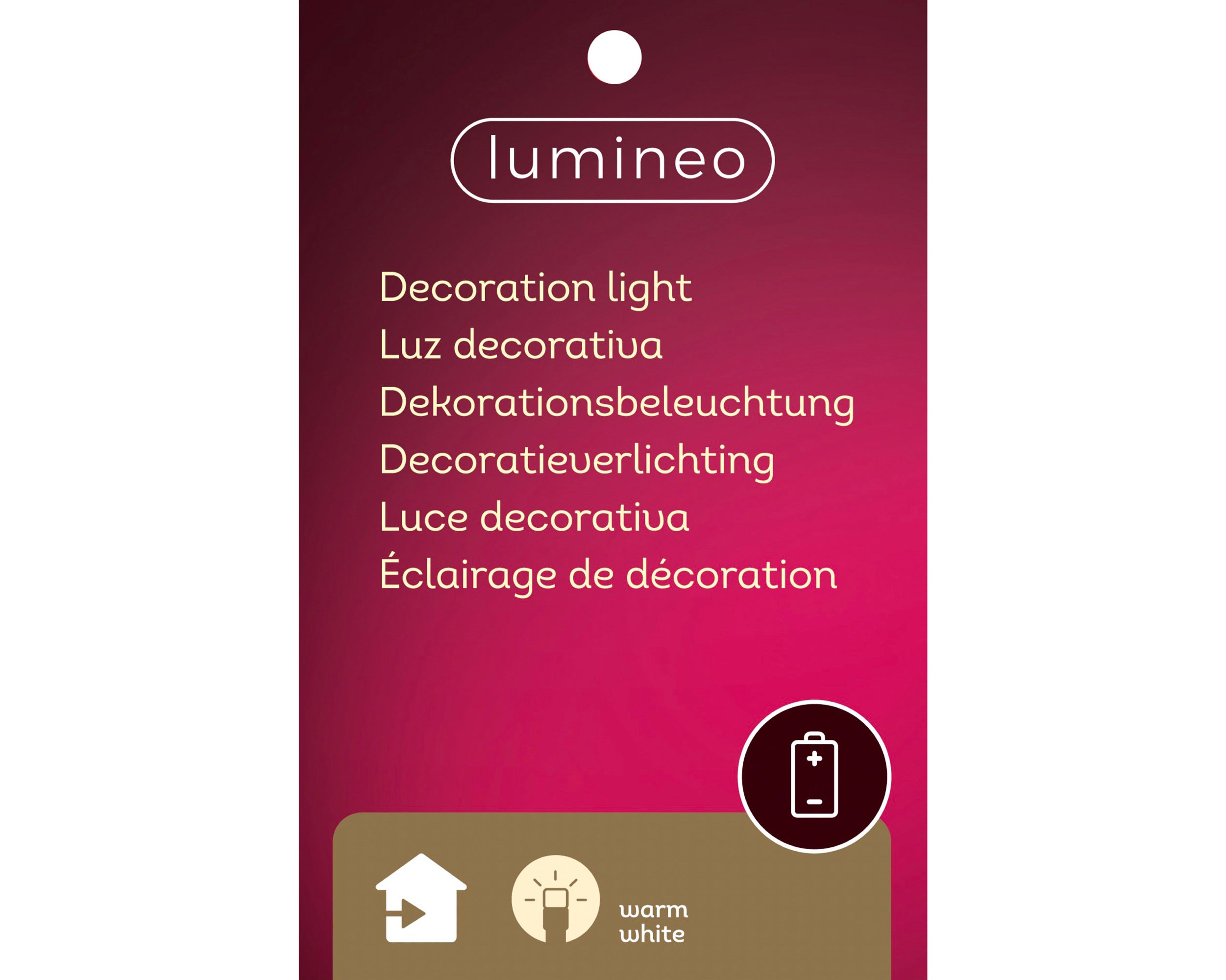 Lumineo LED bear multi 61 cm