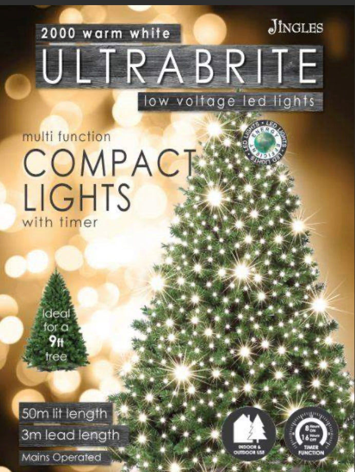 2000 Ultra bright compact warm white