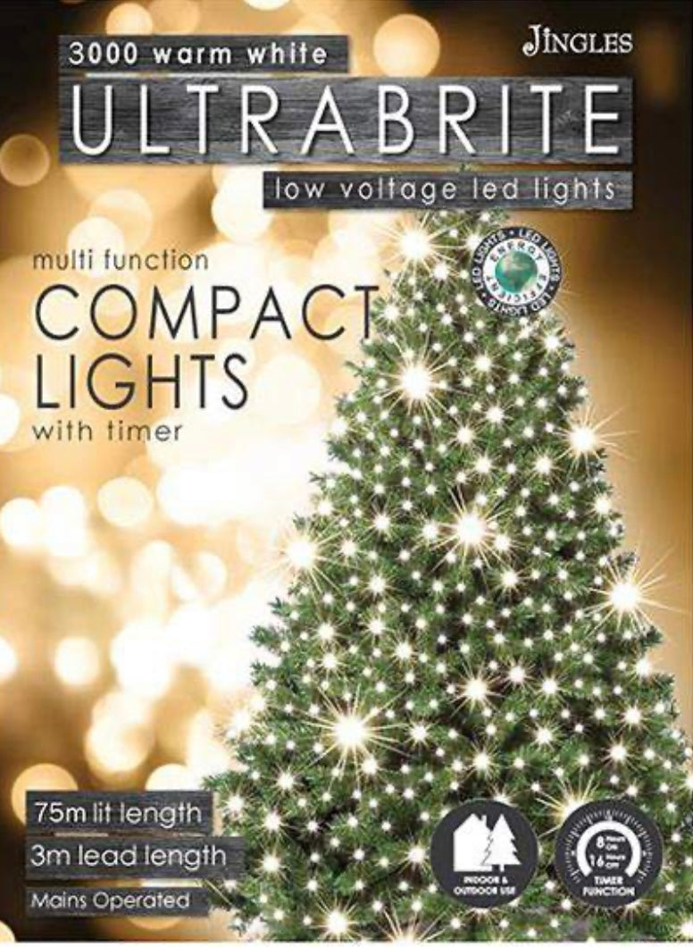 3000 Ultra bright compact warm white