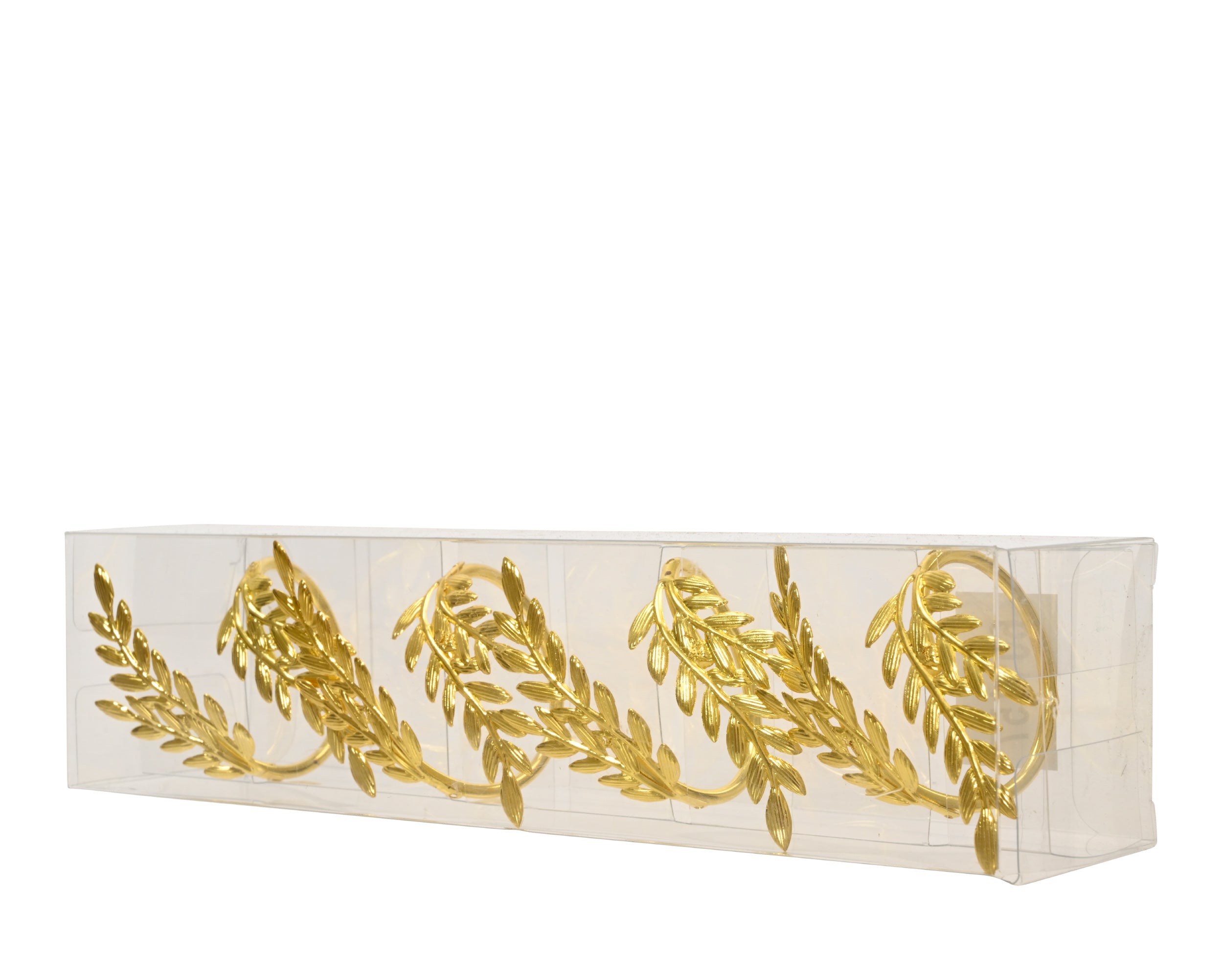 Decoris Napkin Ring Gold Iron 7 x 5 cm