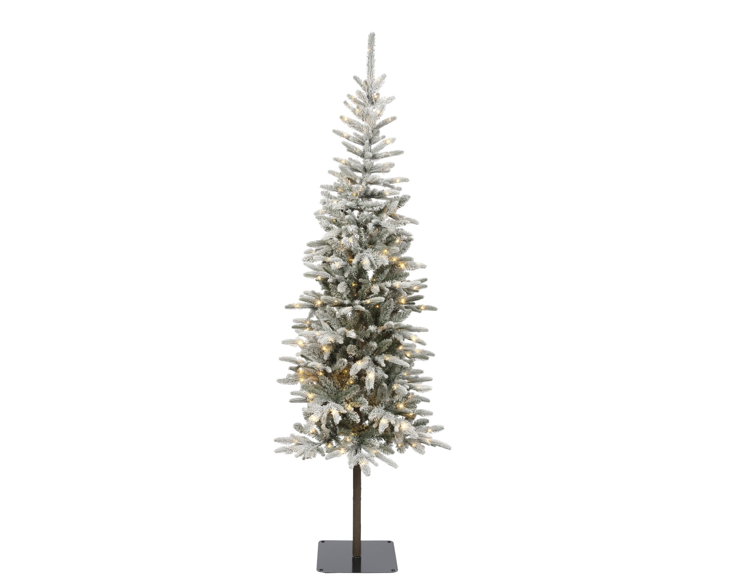 Everlands 180 cm Alpbach Pre-lit Snowy Christmas Tree