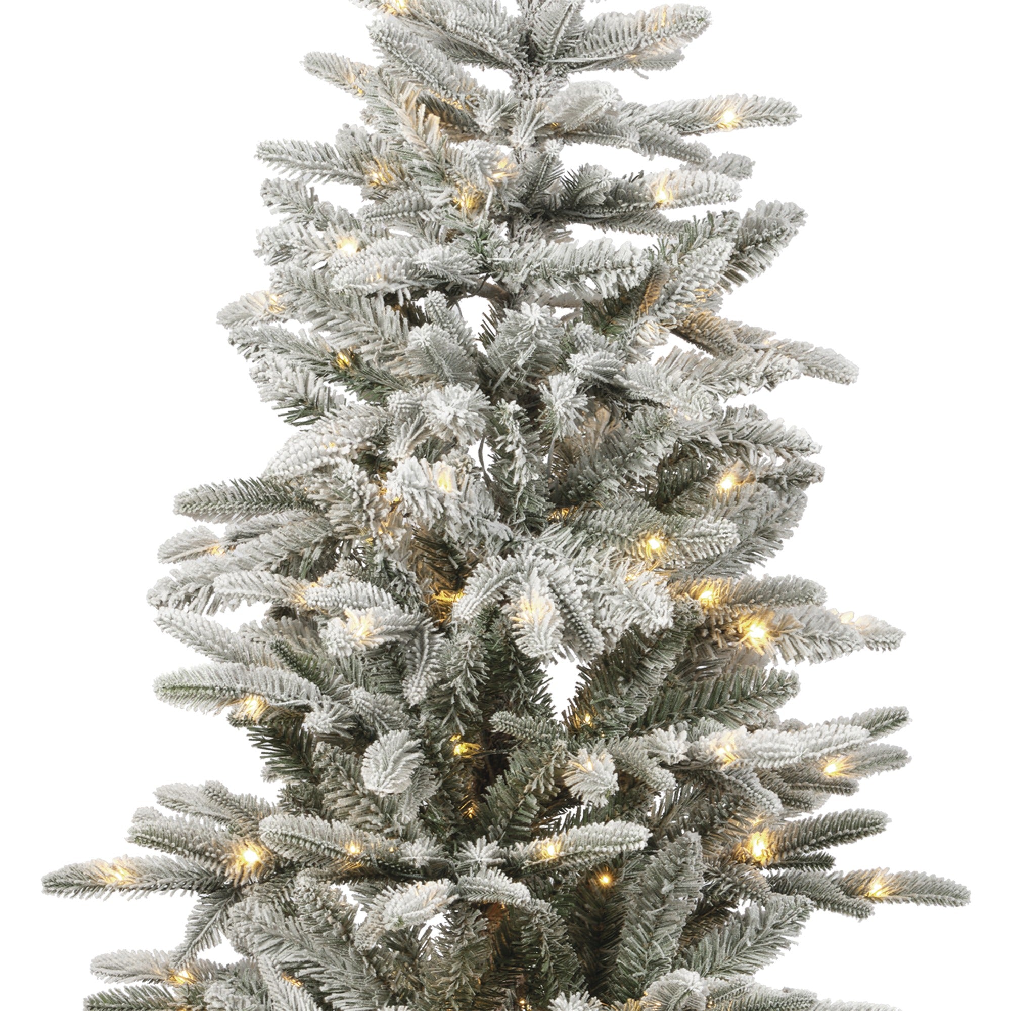 Everlands 210 cm Alpbach Pre-lit Snowy Christmas Tree