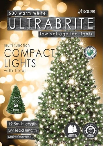 500 Ultra bright compact warm white