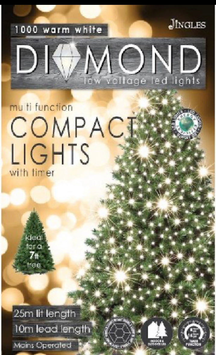1000 Ultra bright compact warm white