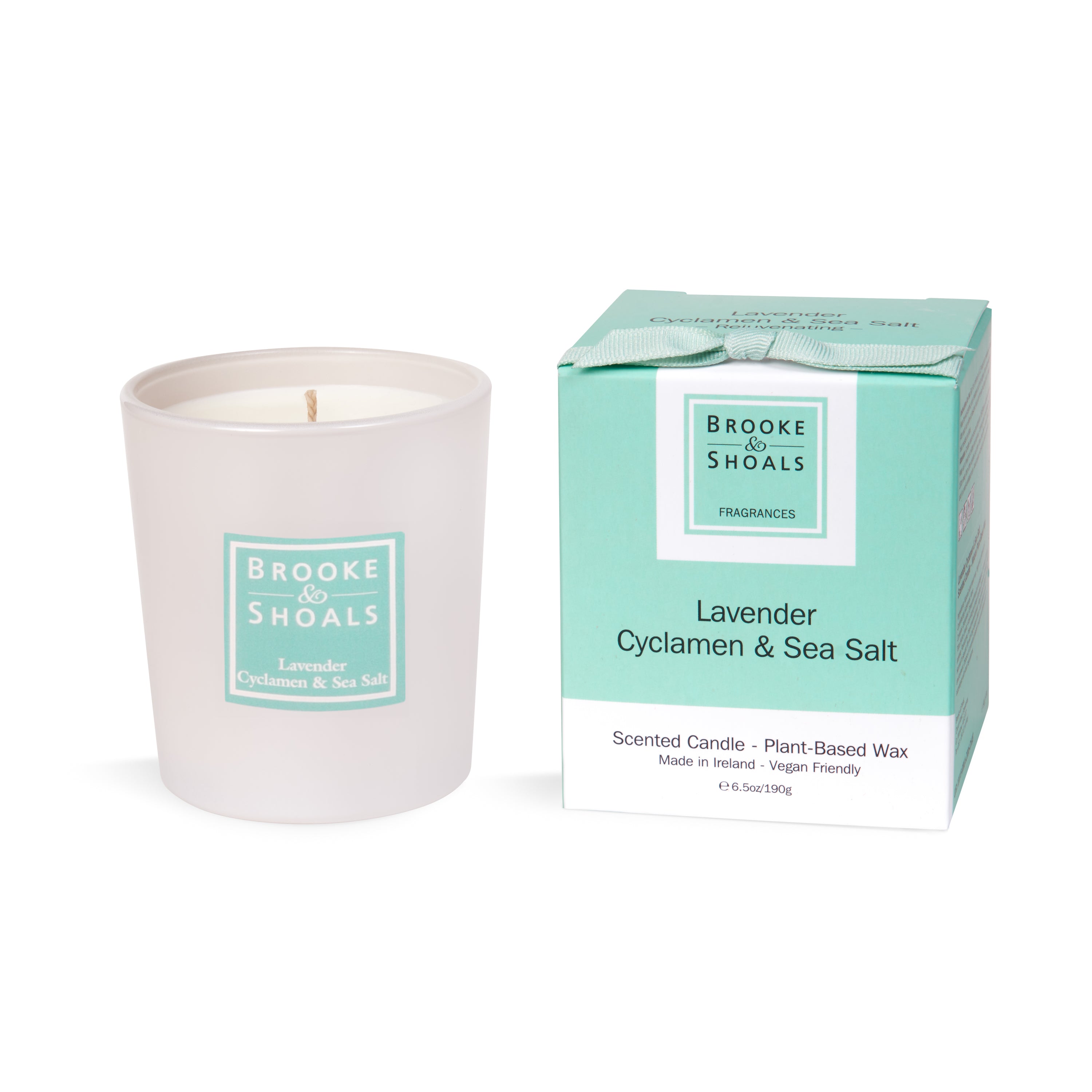 Brooke & Shoals Lavender, Cyclamen & Sea Salt Scented Candle