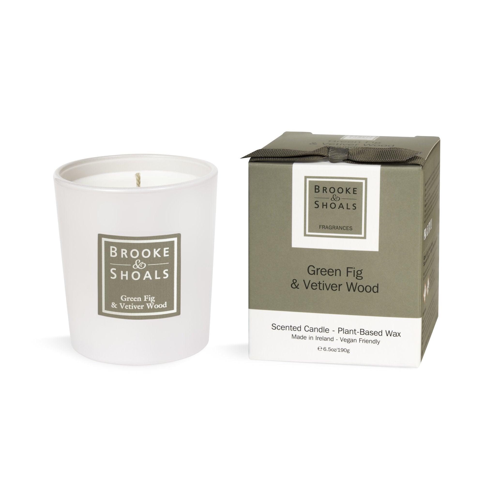 Green Fig & Vetiver Travel Candle