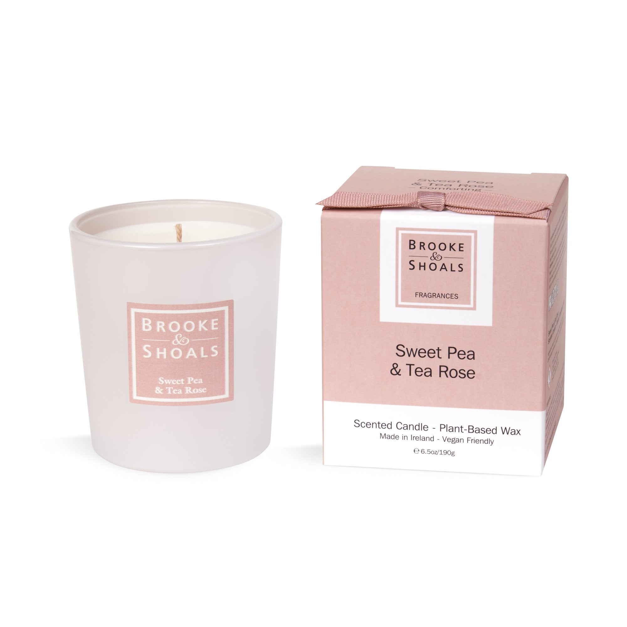 Floral Travel Candle Duo (Sweet Pea & Tea Rose / Lavender, Cyclamen & Sea Salt)