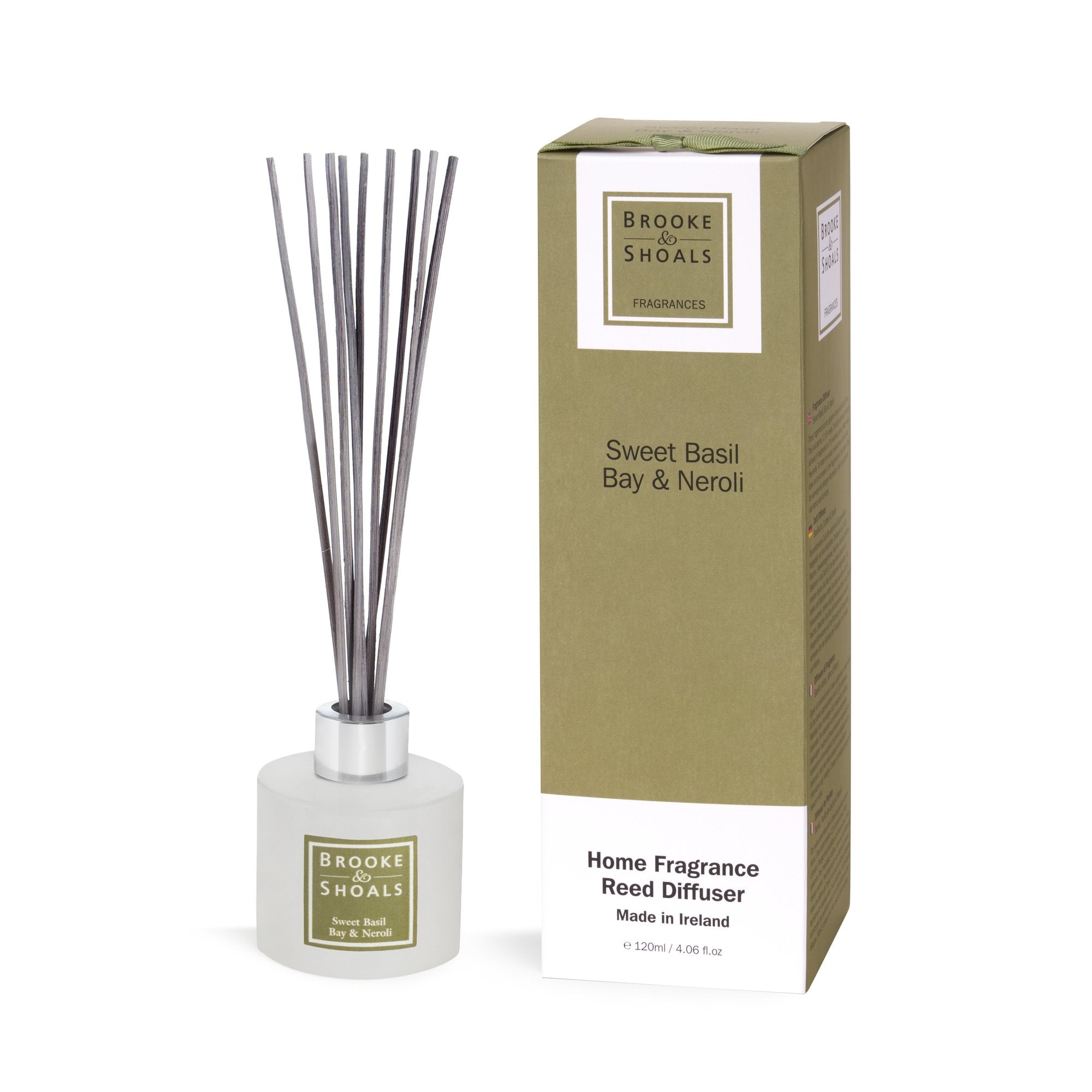 Sweet Basil, Bay & Neroli Reed Diffuser Refill