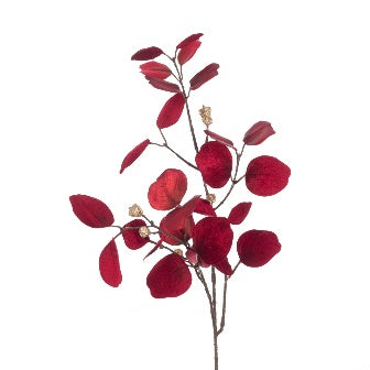 Luxe Eucalyptus Spray 81cm - Red