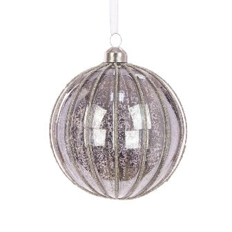 Jenna Glass Bauble 10cm