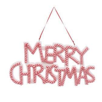Merry Christmas Hanger Sign 21cm