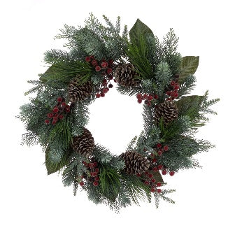 Etton Pinecone Wreath 61cm