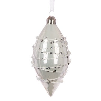 Kimberly Glass Finial 12cm
