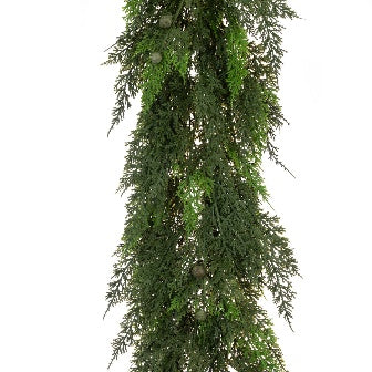 Fresh Cedar Garland 180cm