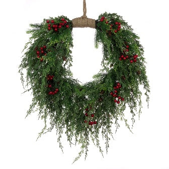 Toft Cedar Jute Wreath 71cm