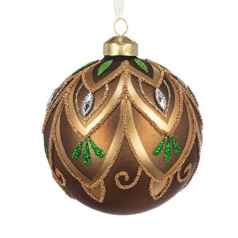 Genesis Glass Bauble 10cm
