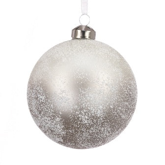 Paloma Glass Bauble 10cm