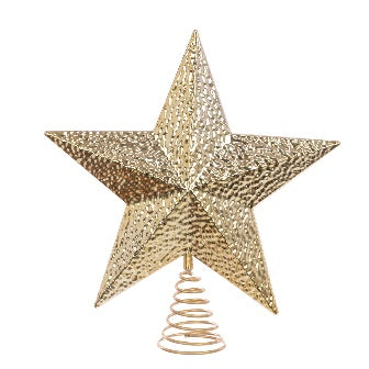 Metallic Star Tree Topper 29cm