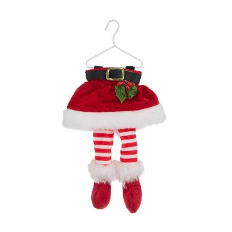 Mrs Claus Clothes Legs 24cm