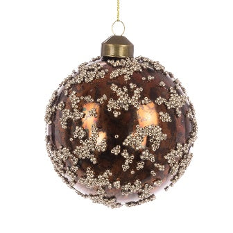 Gabriela Glass Bauble 10cm