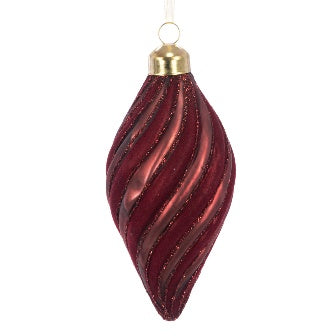 Everlee Glass Finial 12cm