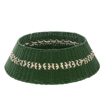 Cotton Tree Skirt with Stripe