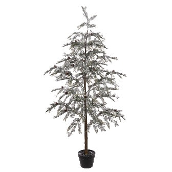 Snowy Tree In Pot 160cm